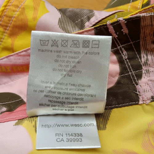 Wesc women's shorts used, colorful, size small