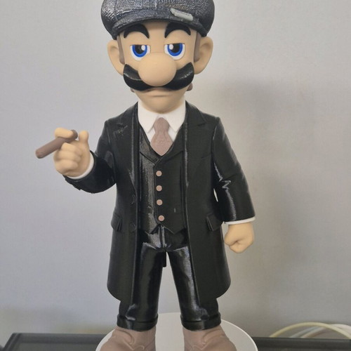 Luigi figure Peaky Blinders style like new
