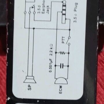 Yeasu MH-34 B4B microphone speaker new