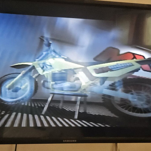 MX Rider PlayStation 2 game used, official motocross championship