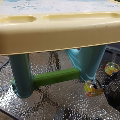 Kids Desk Set Table and Chair made of durable plastic