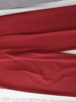 Dixie pants used, women's burgundy, size S