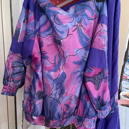 Vintage tracksuit L like new, jacket and pants with cotton lining