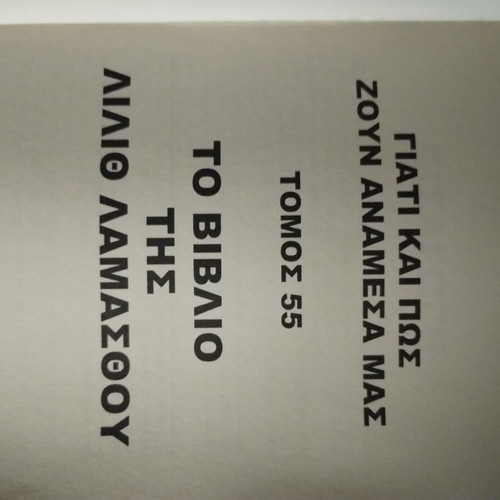 The Book of Lilith Lamasthou Liakopoulos used, missing cover