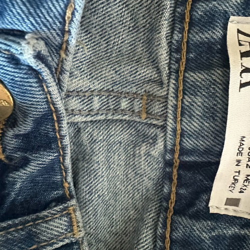 Zara jeans flared high waist new EU 34