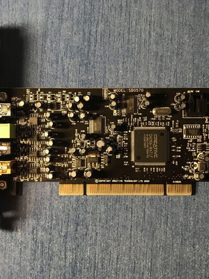 Κάρτα ήχου Creative Labs Sound Blaster SB0570 Audigy SE 7.1 Channel PCI μεταχειρισμένη