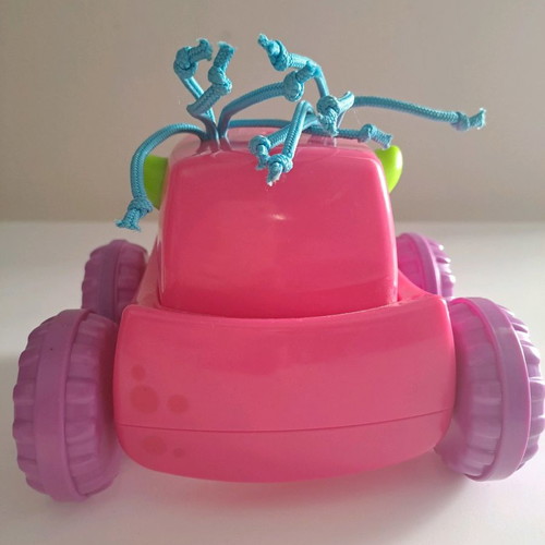 Fisher Price pink vehicle used Press N' Go