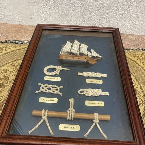 3D sea painting used with handmade elements