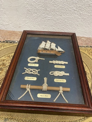 3D sea painting used with handmade elements