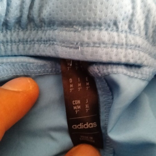 Adidas swim shorts like new, size M, blue turquoise