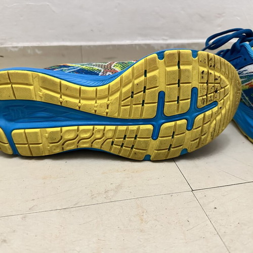 Asics Gel-Noosa Tri 13 GS athletic shoes, blue, size 39