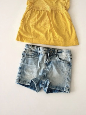 Mayoral children's set, 4 years, yellow