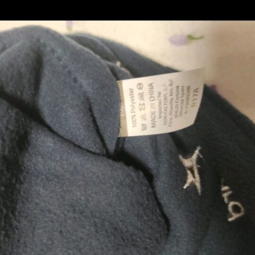 North Standard fleece neck warmer like new with adjustable cord