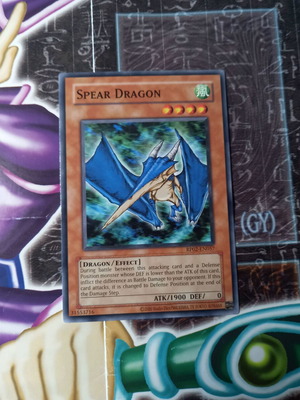 Spear Dragon κάρτα Yu-Gi-Oh! σε κατάσταση σαν καινούργια