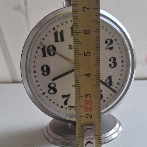 Slava CCCP Alarm Clock Retro 1970 Like New