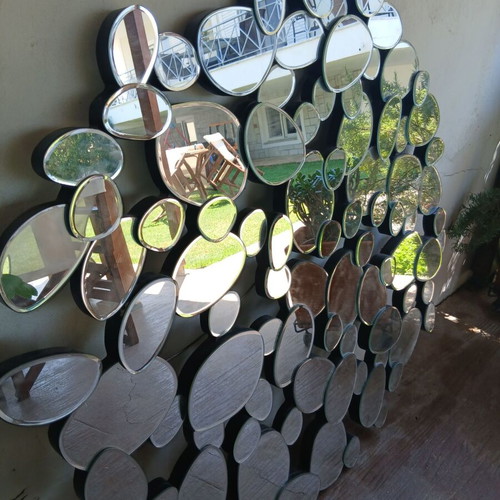 Wall mirror decoration 110×130 cm