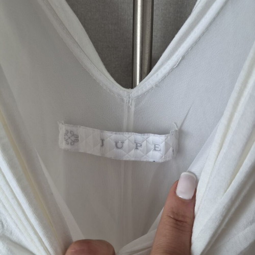 Midi dress Jupe white like new, size 1, lined
