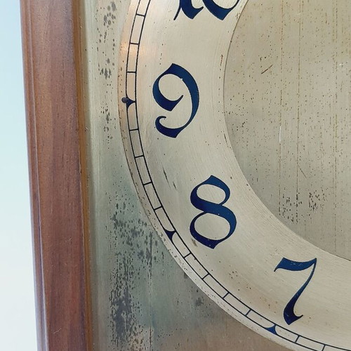 Weimar vintage wall clock quartz used, DDR design