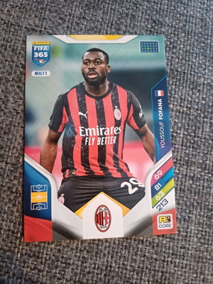 Fofana-Milan Football Card New Authentic