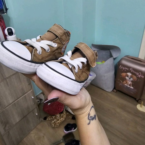 All star no7 σαν καινούργιο, καφέ casual παπούτσια νούμερο 23