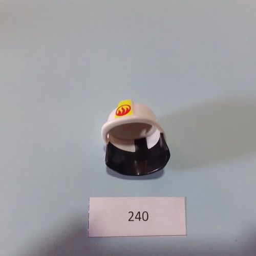 Playmobil firefighter helmet used