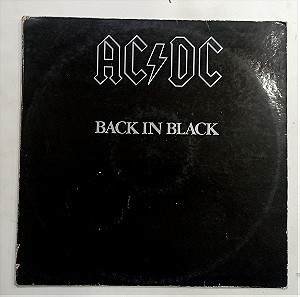 ΒΙΝΥΛΙΟ AC DC BLACK IN BLACK  # 2262