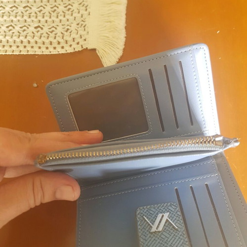 Verde women's blue wallet like new