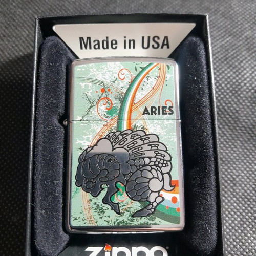 Zippo lighter Aries new, made in USA