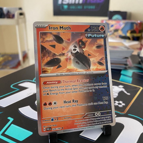 Iron Moth Pokémon Card like new