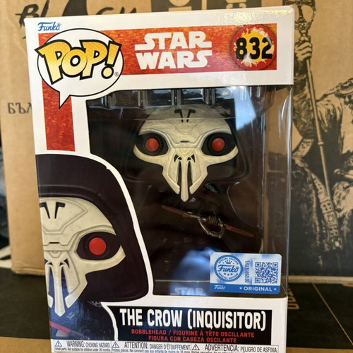 Funko POP Star Wars The Crow Inquisitor like new