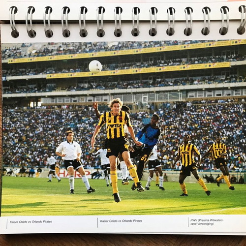 Calendar 1995 used, South Africa - A world in one country retro