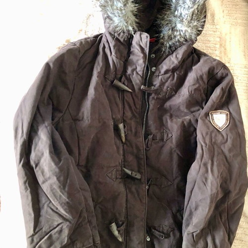 Esprit winter jacket like new, brown, size M