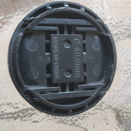 Plastic lens cap for Samsung front lens body genuine 40.5mm used