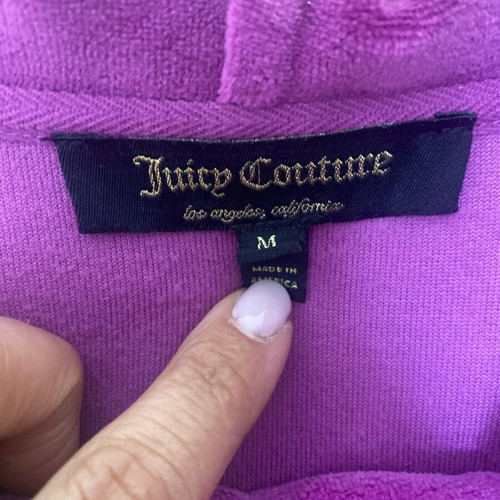 Juicy Couture tracksuit like new, purple, size M