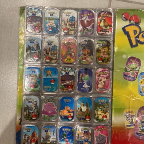 Collectible Pokemon tags like new