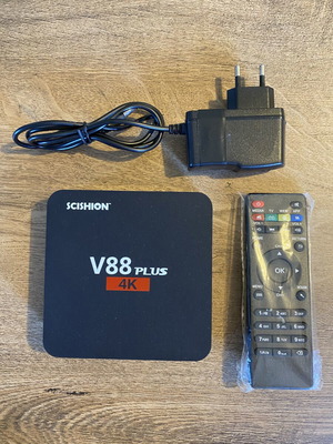 Scishion V88 Plus 4K Android TV Box σαν καινούργιο, 2GB RAM, Android 6.0.1