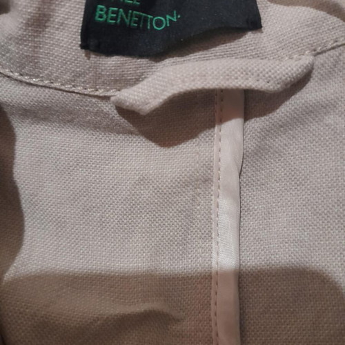 Benetton jacket like new, beige
