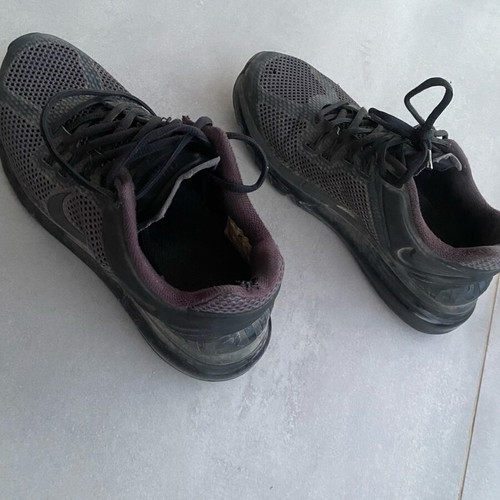 Nike sport shoes used, black size 42
