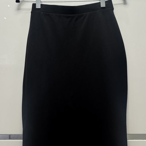 Midi pencil skirt size S, like new, black elastic fabric