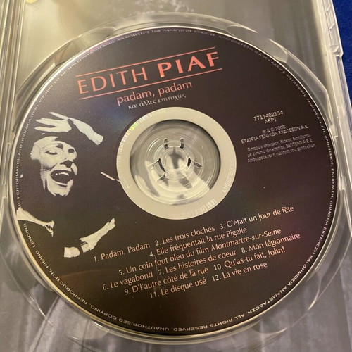 Edith Piaf Padam Padam CD like new and other hits