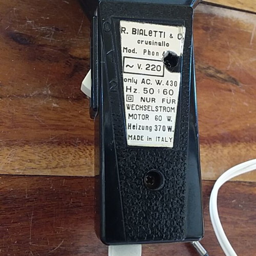 Bialetti retro hair dryer like new