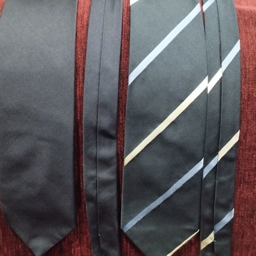 Nina Ricci vintage silk ties set of 2 like new