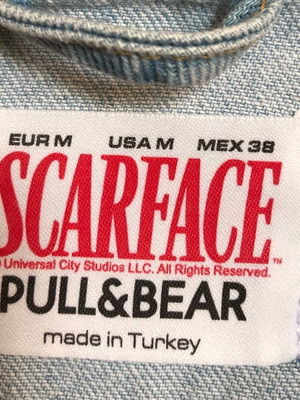 Τζιν τζάκετ Scarface Tony Montana μέγεθος Medium σαν καινούργιο