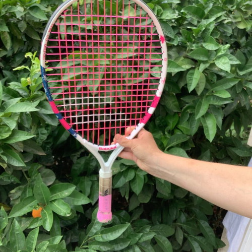 Babolat 21 junior tennis racket used, girl