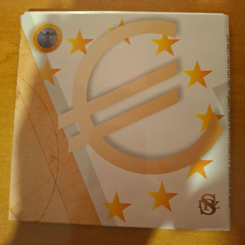 Italy Year Coin Folder 2006 - 2007 New, Set of 2