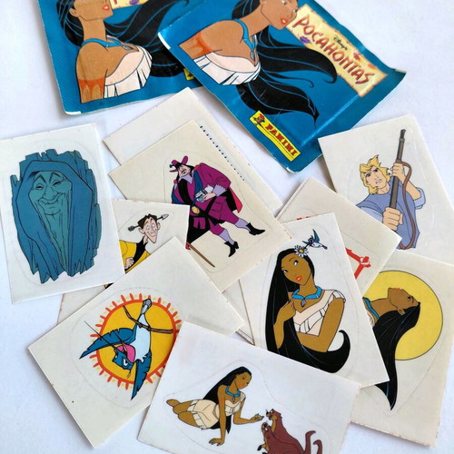 Pocahontas Sticker Packs 1996 Panini new