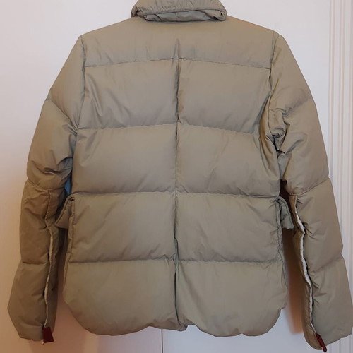 Diesel women's jacket used with down filling, small, khaki