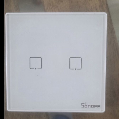 Sonoff Double RF Touch T2EU2C-RF used