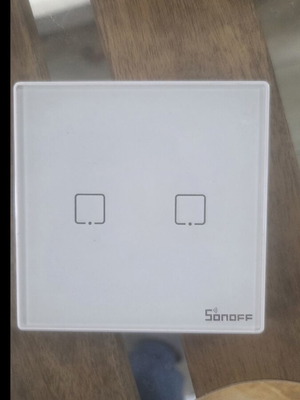 Sonoff Double RF Touch T2EU2C-RF used
