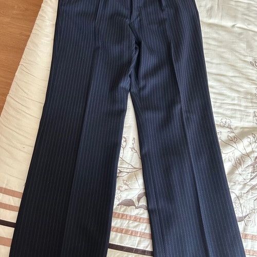 Men's dark blue vintage suit Greek tailoring like new